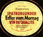 Tunesien_Edler vom Mornag_spätburgunder 1969